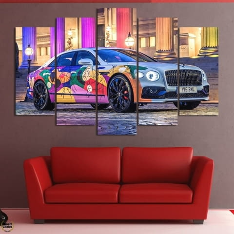 Декоративно пано - картина за стена от 5 части - Bentley Unifying Spur - HD-5030 - снимка 1