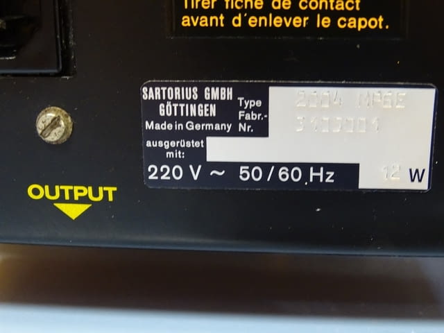 Аналитична везна Sartorius 2004 МР - city of Plovdiv | Industrial Equipment - снимка 7