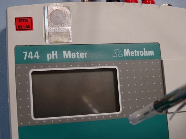 Лабораторен pH-метър Metrohm 744 pH Meter, град Пловдив | Промишлено Оборудване - снимка 3