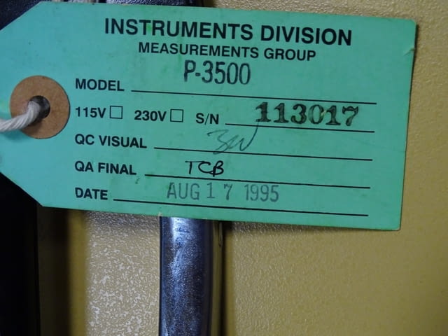 Instruments Division P-3500 индикатор на напрежение, city of Plovdiv | Industrial Equipment - снимка 11