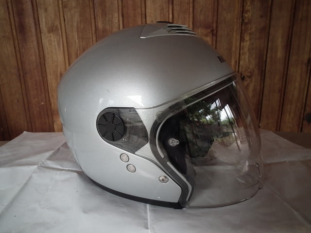 Nolan N43 мото шлем каска за мотор (скутер) с тъмни очила, city of Lеvski - снимка 1