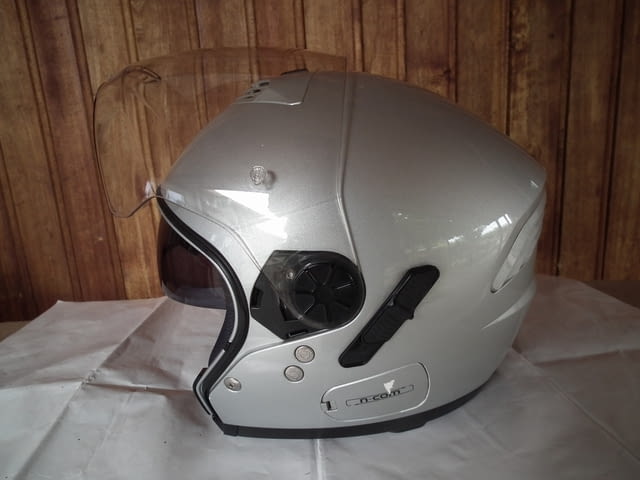 Nolan N43 мото шлем каска за мотор (скутер) с тъмни очила, city of Lеvski - снимка 3