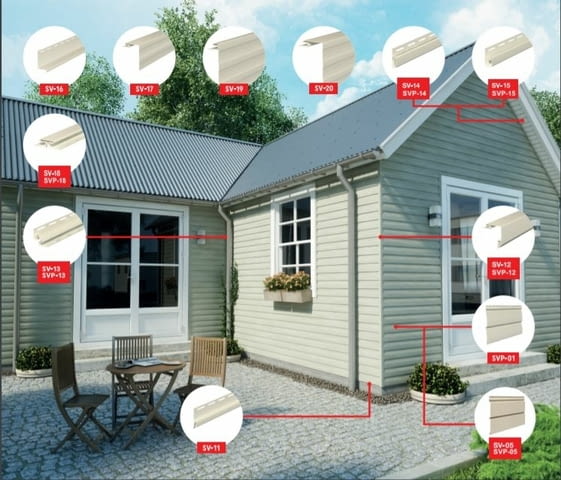 Преоблечи дома си с Винилов сайдинг VIFRONT, UNICOLOR (фасадна облицовка) - снимка 8