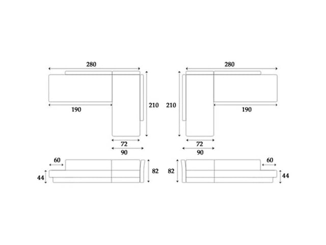 Ъглов диван с въртящ механизъм Емоция - град София | Мека Мебел - снимка 3