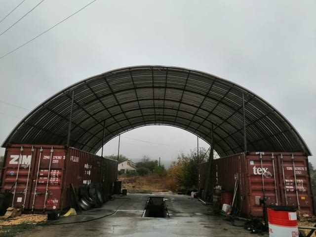 Дъговидна трапецовидна ламарина TR40x186-744, град София | Строителни Материали - снимка 8