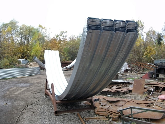 Дъговидна трапецовидна ламарина TR40x186-744, град София | Строителни Материали - снимка 10