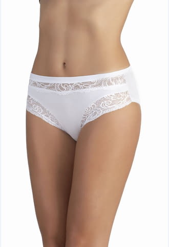 Mansue M, L, XL, XXL телесни италиански дамски памучни бикини нормална талия дамско памучно бельо
