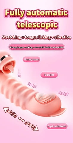 Реалистичен вибратор за G-точката с езиче G-Spot вибратори - град София | Sex Shops - снимка 5