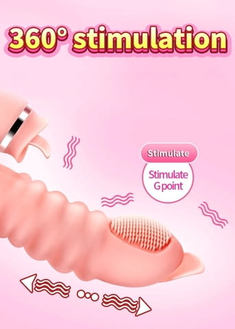 Реалистичен вибратор за G-точката с езиче G-Spot вибратори - град София | Sex Shops - снимка 9