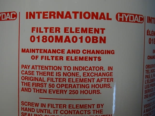 Хидравличен филтър HYDAC 0180MA010BN - city of Plovdiv | Machinery - снимка 2