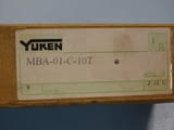 Хидравличен регулатор на налягане YUKEN MBA-01-C-10T