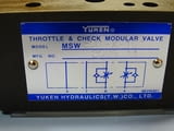 Хидравличен регулатор на дебит YUKEN MSW-01-X-10T