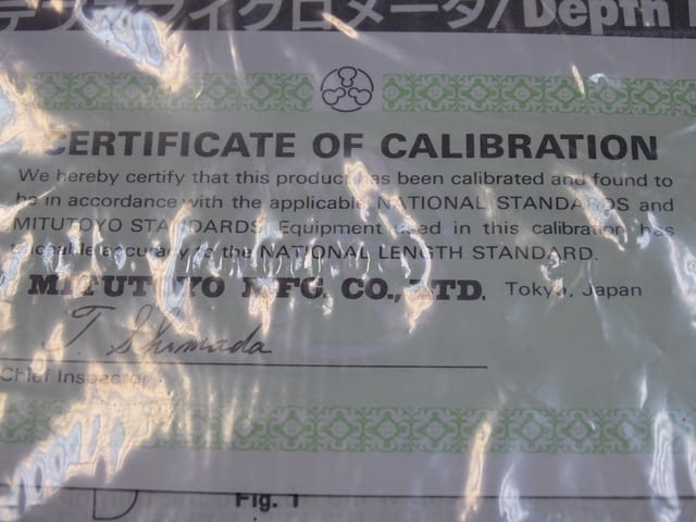 Микрометричен дълбокомер Mitutoyo 128-101, 0-25mm, град Пловдив | Промишлено Оборудване - снимка 6