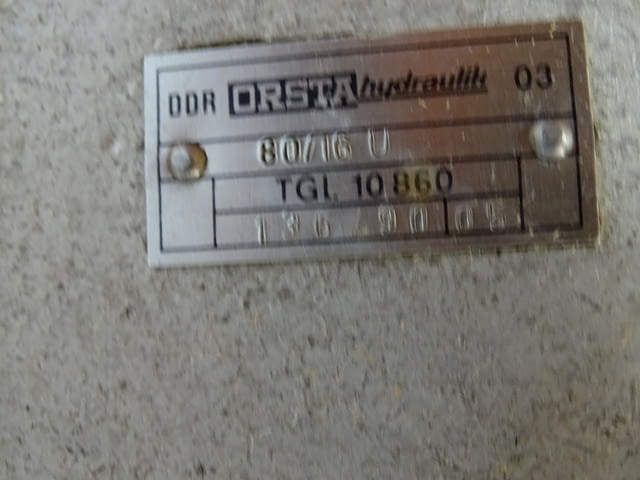 Хидромотор ORSTA TGL 10860 80/16U - град Пловдив | Промишлено Оборудване - снимка 6