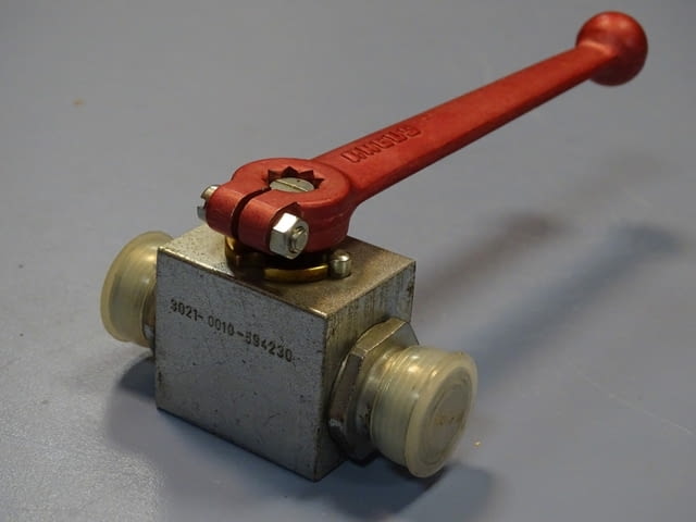Кран хидравличен Argus DN10 2/2way Hydraulic ball valve 500Bar - снимка 10