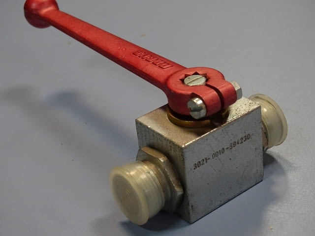Кран хидравличен Argus DN10 2/2way Hydraulic ball valve 500Bar - снимка 11