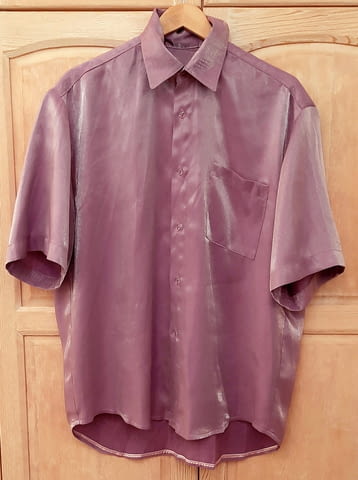 Продавам две официални ризи от сатен, ръкав къс - 3/4, city of Sofia | Men’s Clothes - снимка 3