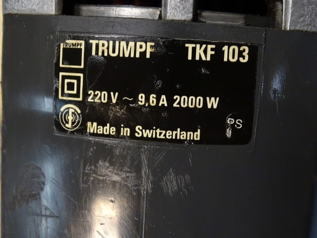 Ръчна щанц машина TRUMPF TKF 103 Beveller, city of Plovdiv | Industrial Equipment - снимка 3