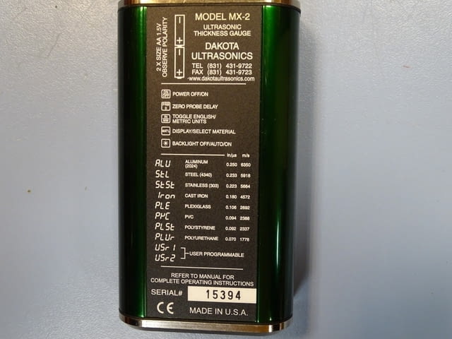 Ултразвуков дебеломер Dakota MX-2 Ultrasonic, city of Plovdiv | Industrial Equipment - снимка 11