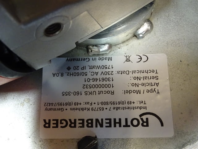 Циркуляр за рязане на тръби ROTHENBERGER ROCUT UKS 160-355 mm - снимка 6