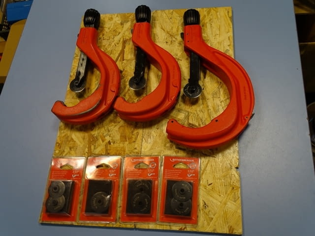 Тръборез за пластмасови тръби ROTHENBERGER RAS 100-168 mm, 50-127 mm - снимка 1