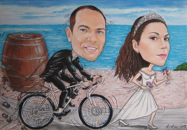 Рисувам карикатура за подарък за сватба - city of Sofia | Weddings - снимка 6