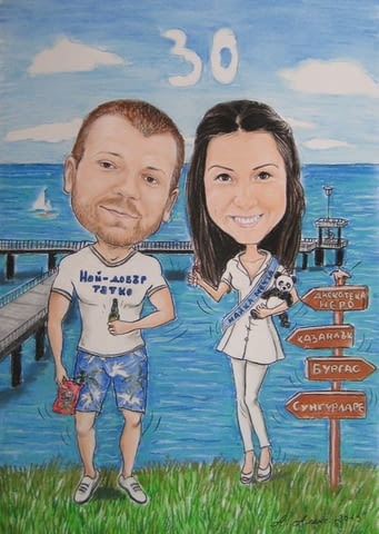 Рисувам карикатура за подарък за рожден ден - град София | Рожденни Дни - снимка 9