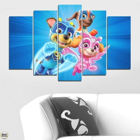 Декоративно пано - картина за стена от 5 части - Пес патрул - PAW Patrol. HD-5040 - снимка 1
