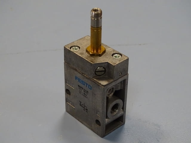 Пневматичен разпределител FESTO MOFH-3-1/8, FESTO MEH 3/2-1/8-P-B - снимка 2