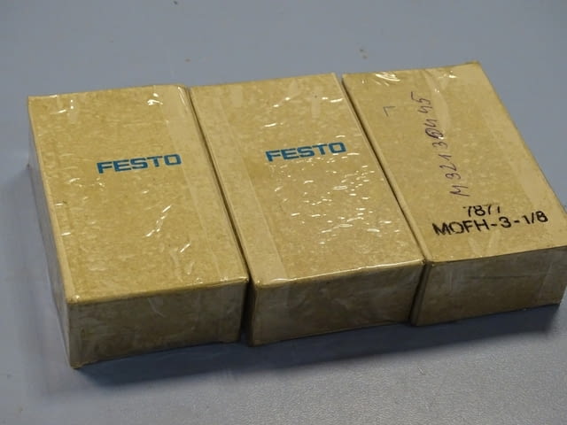Пневматичен разпределител FESTO MOFH-3-1/8, FESTO MEH 3/2-1/8-P-B - снимка 8