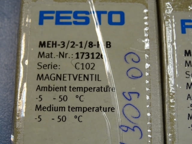 Пневматичен разпределител FESTO MOFH-3-1/8, FESTO MEH 3/2-1/8-P-B - снимка 10