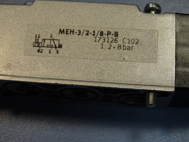 Пневматичен разпределител FESTO MOFH-3-1/8, FESTO MEH 3/2-1/8-P-B - снимка 11