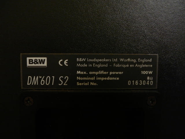 B&w dm 601 s2 - град Пазарджик | Ресийвъри / Усилватели - снимка 5