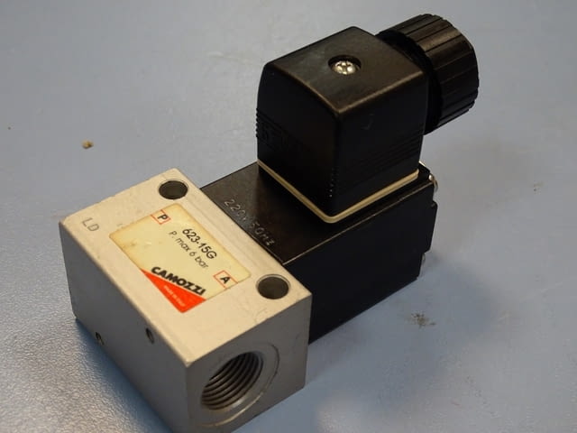Пневматичен разпределител CAMOZZI 623-15G solenoid valve 220V 50Hz - снимка 7