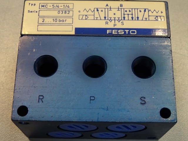 Пневматичен разпределител Festo MC-5/4-1/4 2-10bar, city of Plovdiv | Industrial Equipment - снимка 4