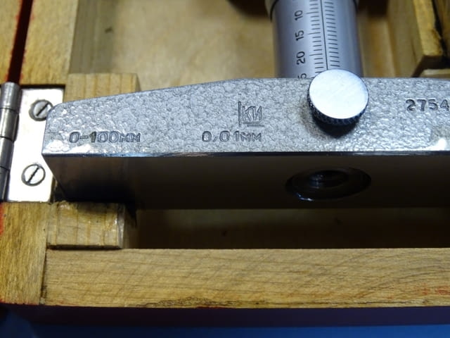 Дълбокомер микрометричен ГМ-100 , 0-100mm - град Пловдив | Инструменти - снимка 3
