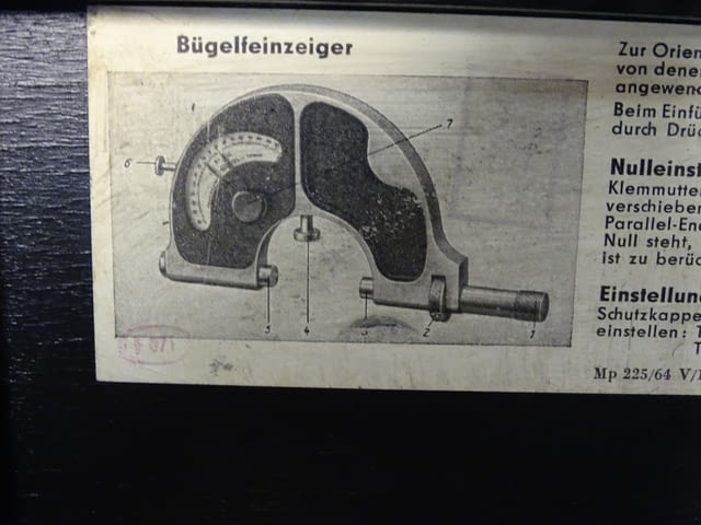 Пасиметър Carl-Zeiss Jena 100-125 mm, TGL 20250 - град Пловдив | Инструменти - снимка 4