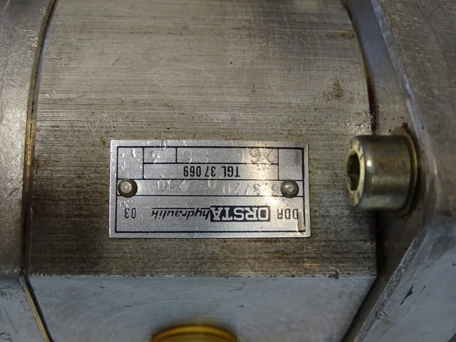 Хидроагрегат с хидравлична помпа ORSTA TGL 37069, град Пловдив | Машини / Съоръжения - снимка 9