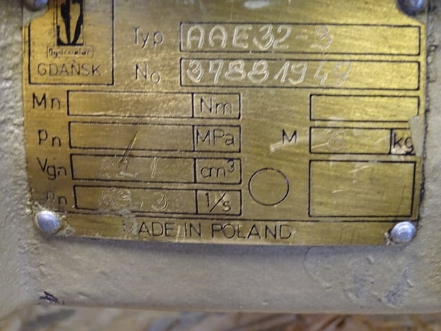 Хидравлична помпа винтова AAE32-3 Отбранителна промишленост, На дребно - град Пловдив | Промишлено Оборудване - снимка 5