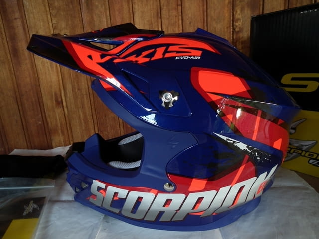 Scorpion VX-15 Evo Air Defender нов мотокрос шлем каска за мотор - снимка 3