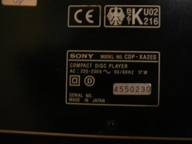 Sony cdp-xa2es - град Пазарджик | Ресийвъри / Усилватели - снимка 7