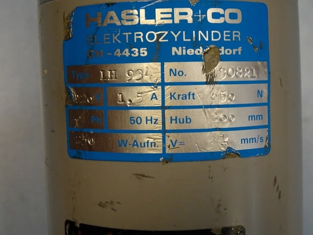 Актуатор HASLER+CO LH934 200mm 220V - city of Plovdiv | Industrial Equipment - снимка 3