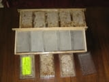 Пчелни пластмасови основи за директна консумация на чист пчелен мед и восък