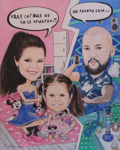 Рисувам портретни карикатури за подарък - град София | Други - снимка 3