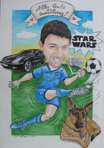 Рисувам карикатури за подарък за рожден ден - град София | Рожденни Дни - снимка 7