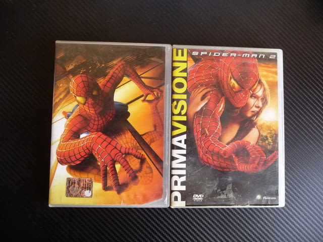 Спайдърмен Spider man Spiderman 1, 2 Marvel класика екшън Италия - снимка 1