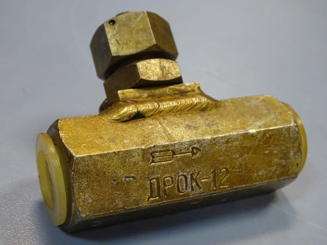 Дросел хидравличен с обратен клапан ДРОК-12, ДН-16, град Пловдив | Промишлено Оборудване - снимка 5