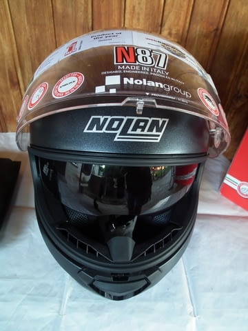 Nolan N87 Special Plus N-Com XXS нов мото шлем каска за мотор с тъмни очила - снимка 2
