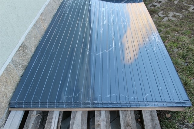 Облицовъчна пластифицирана трапецовидна ламарина TR2x60-1200, city of Sofia - снимка 3