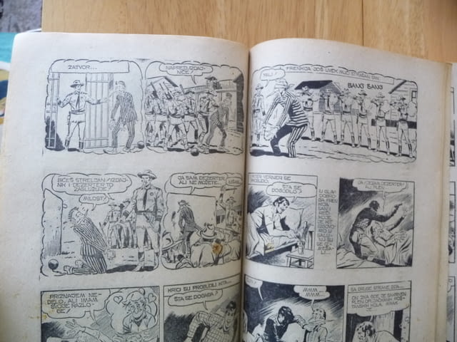 Три стари комикса каубой тигър приключения ретро, city of Radomir | Specialized Literature - снимка 2